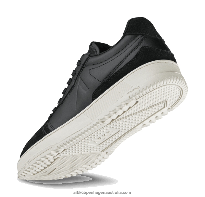 Men Novaklass Leather Startr65 Black Marshmallow ARKK Copenhagen ZN26104