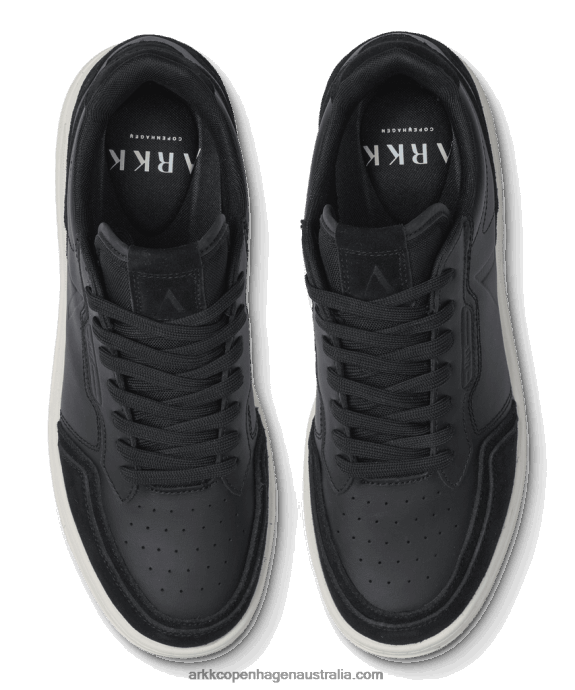 Men Novaklass Leather Startr65 Black Marshmallow ARKK Copenhagen ZN26104