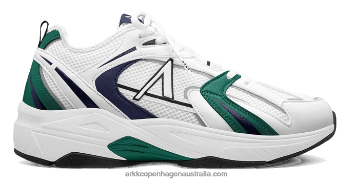 Men Oserra Mesh S-SP White Evergreen ARKK Copenhagen ZN2658