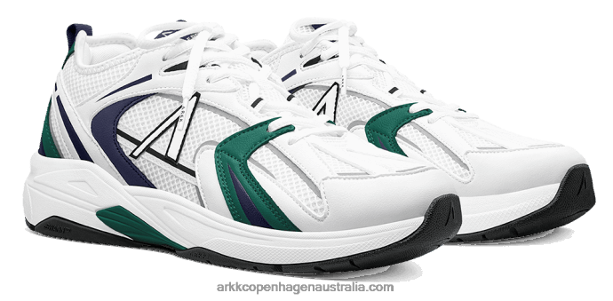 Men Oserra Mesh S-SP White Evergreen ARKK Copenhagen ZN2658