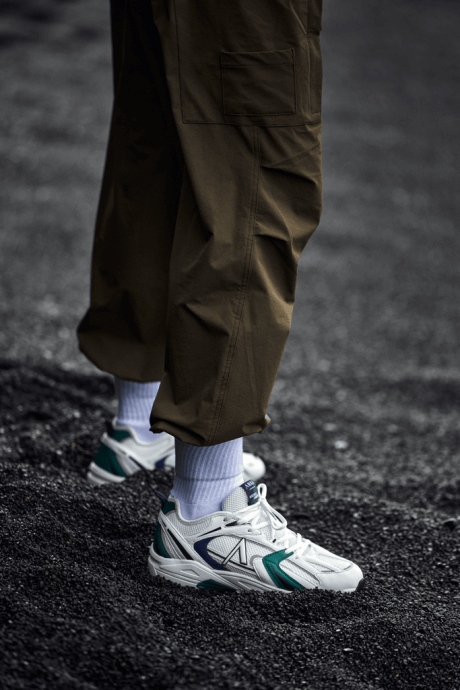 Men Oserra Mesh S-SP White Evergreen ARKK Copenhagen ZN2658