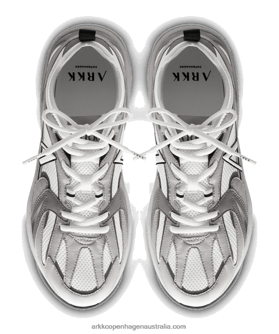 Men Oserra Mesh S-SP White Wind Grey ARKK Copenhagen ZN2661