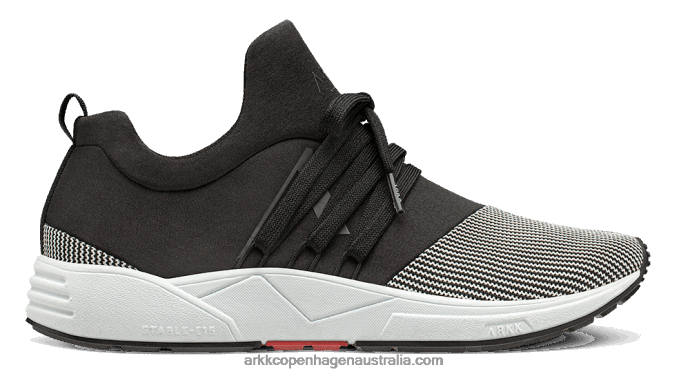 Men Raven Mesh PET S-E15 Black White ARKK Copenhagen ZN2662