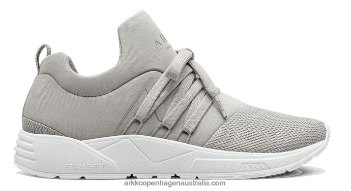 Men Raven Mesh PET S-E15 Grey White ARKK Copenhagen ZN2690