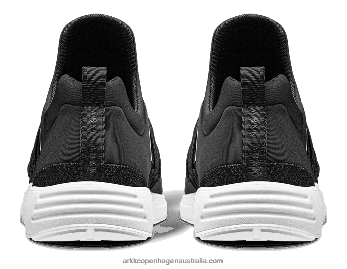 Men Raven Mesh PET S-E15 Jet Black White ARKK Copenhagen ZN2686