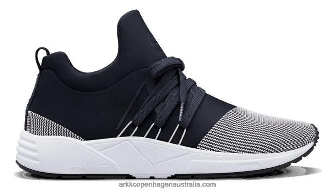 Men Raven Mesh PET S-E15 Midnight White ARKK Copenhagen ZN2683