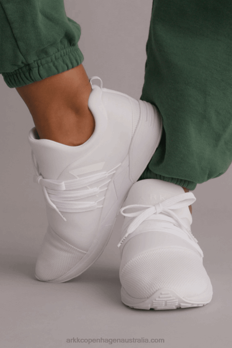 Men Raven Mesh PET S-E15 Triple White ARKK Copenhagen ZN2682