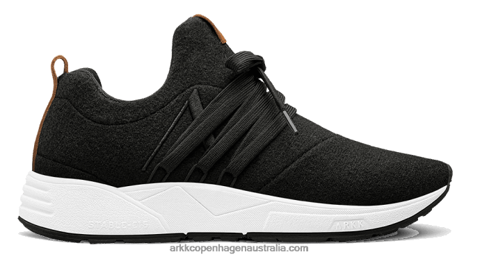 Men Raven Wool S-E15 Black Brown ARKK Copenhagen ZN2693