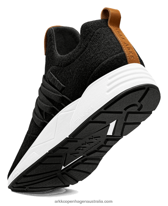 Men Raven Wool S-E15 Black Brown ARKK Copenhagen ZN2693