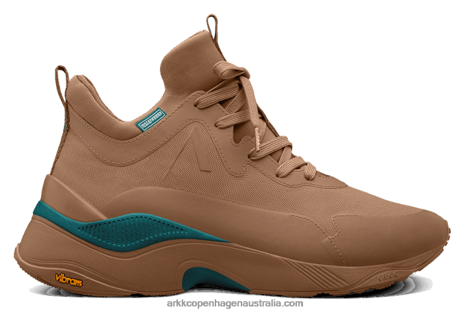 Men Stormrydr Nylon HL 2.0 Vulkn Vibram Light Brown Shaded Spruce ARKK Copenhagen ZN26102