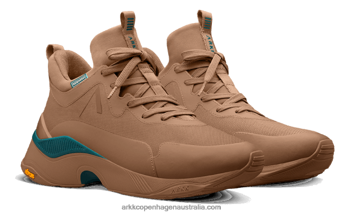 Men Stormrydr Nylon HL 2.0 Vulkn Vibram Light Brown Shaded Spruce ARKK Copenhagen ZN26102