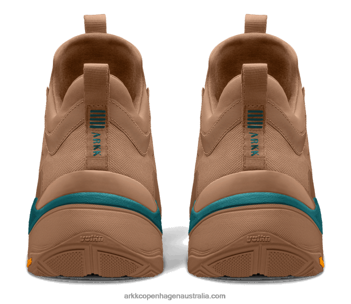 Men Stormrydr Nylon HL 2.0 Vulkn Vibram Light Brown Shaded Spruce ARKK Copenhagen ZN26102