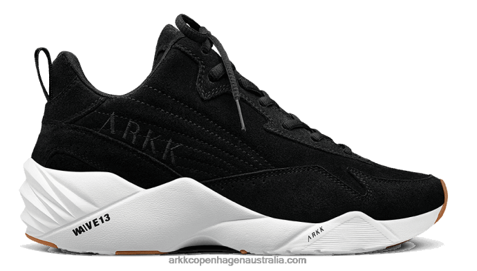 Men Tencraft Suede W13 Black Brown Gum ARKK Copenhagen ZN2657