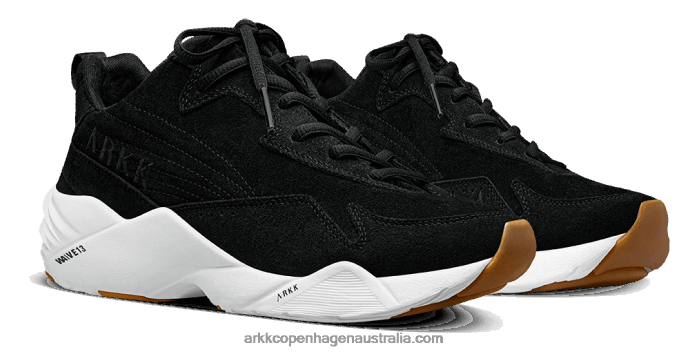 Men Tencraft Suede W13 Black Brown Gum ARKK Copenhagen ZN2657