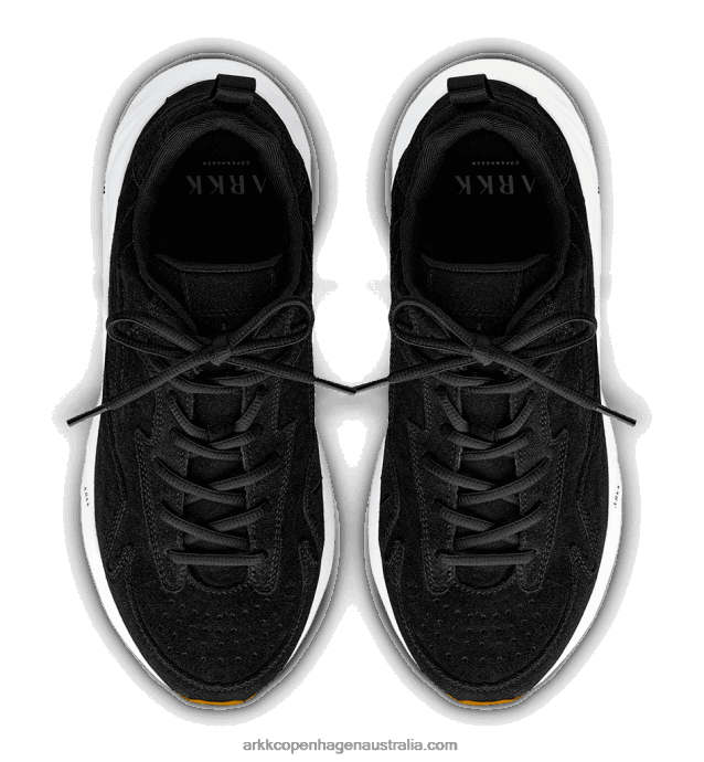 Men Tencraft Suede W13 Black Brown Gum ARKK Copenhagen ZN2657