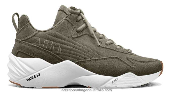 Men Tencraft Suede W13 Soft Army Gum ARKK Copenhagen ZN2660