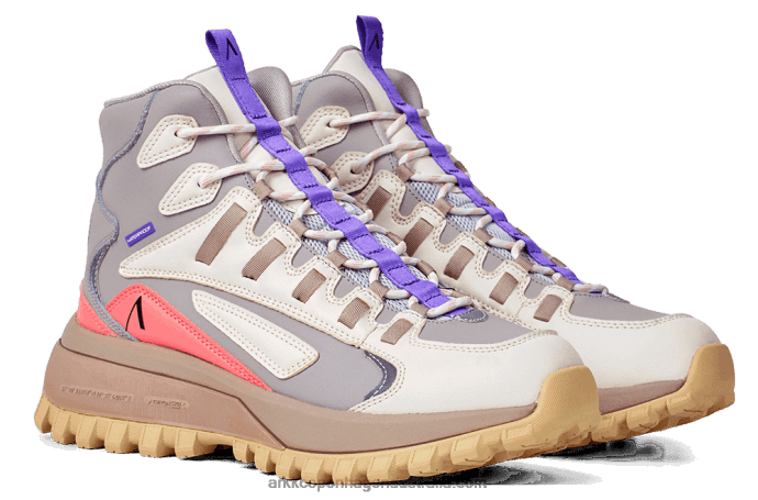 Women Apaze Hightop Leather HL T-S19 Ash Sand ARKK Copenhagen ZN26152