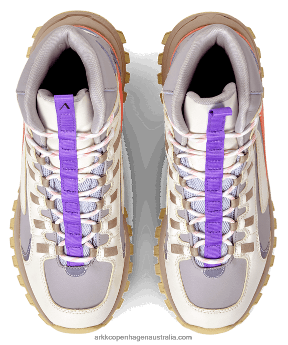 Women Apaze Hightop Leather HL T-S19 Ash Sand ARKK Copenhagen ZN26152