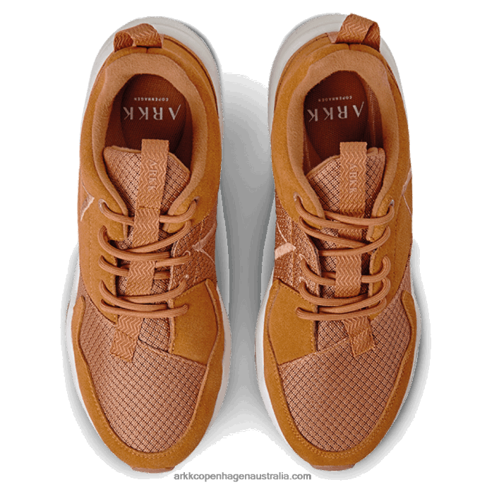 Women Asymtrix Suede 3.0 F-PRO90 Brown Marshmallow Gum ARKK Copenhagen ZN26156