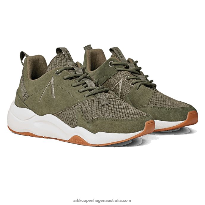 Women Asymtrix Suede 3.0 F-PRO90 Dark Army Marshmallow Gum ARKK Copenhagen ZN26155