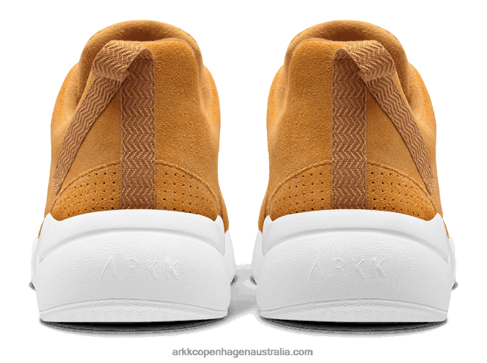 Women Asymtrix Suede 3.0 F-PRO90 Mustard ARKK Copenhagen ZN26207