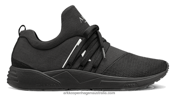 Women Raven Mesh PET S-E15 All Black White ARKK Copenhagen ZN26231