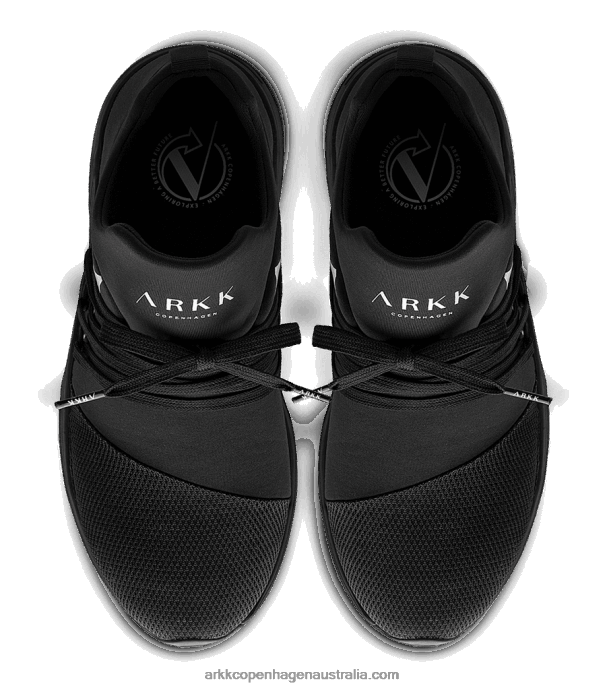 Women Raven Mesh PET S-E15 All Black White ARKK Copenhagen ZN26231