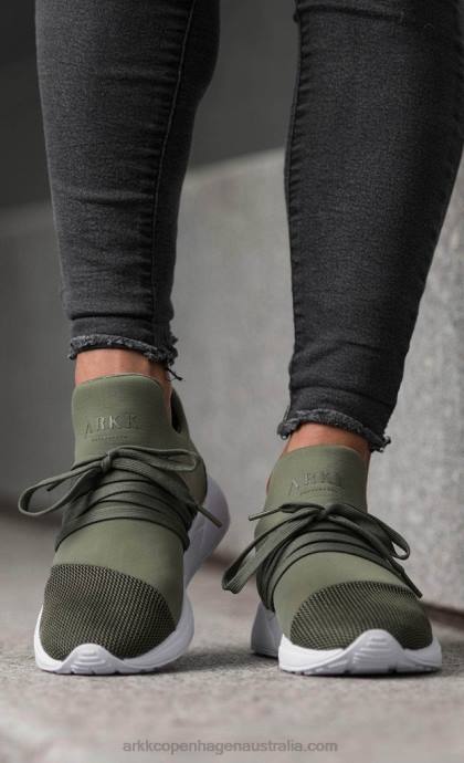 Women Raven Mesh S-E15 Dark Army Black ARKK Copenhagen ZN26199