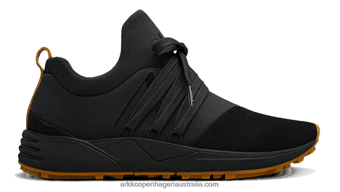 Women Raven Nubuck S-E15 Vibram Black Brown Gum ARKK Copenhagen ZN26201