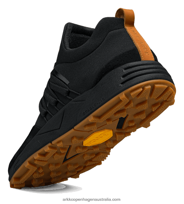 Women Raven Nubuck S-E15 Vibram Black Brown Gum ARKK Copenhagen ZN26201