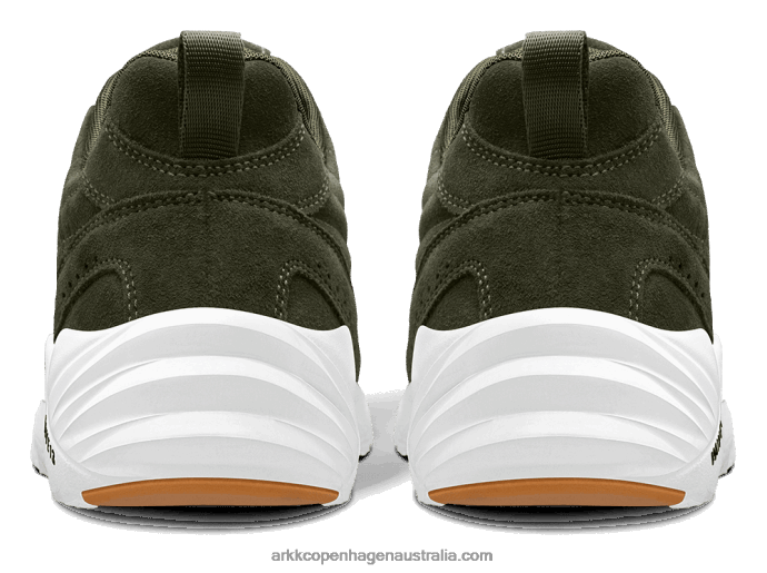 Women Tencraft Suede W13 Dark Army Gum ARKK Copenhagen ZN26174